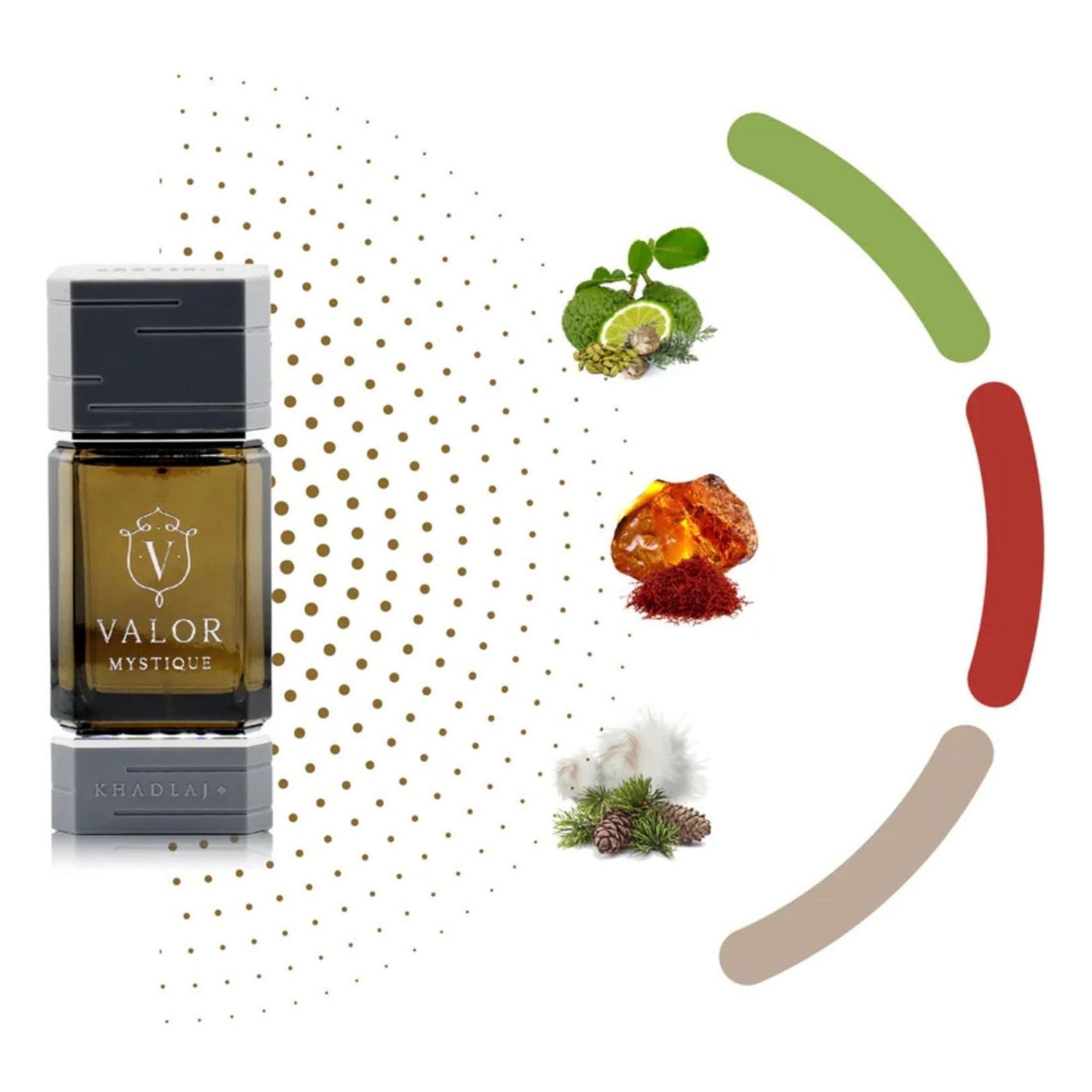 Khadlaj Perfumes Valor Mystique 100ml Eau De Parfum fragrance for Men