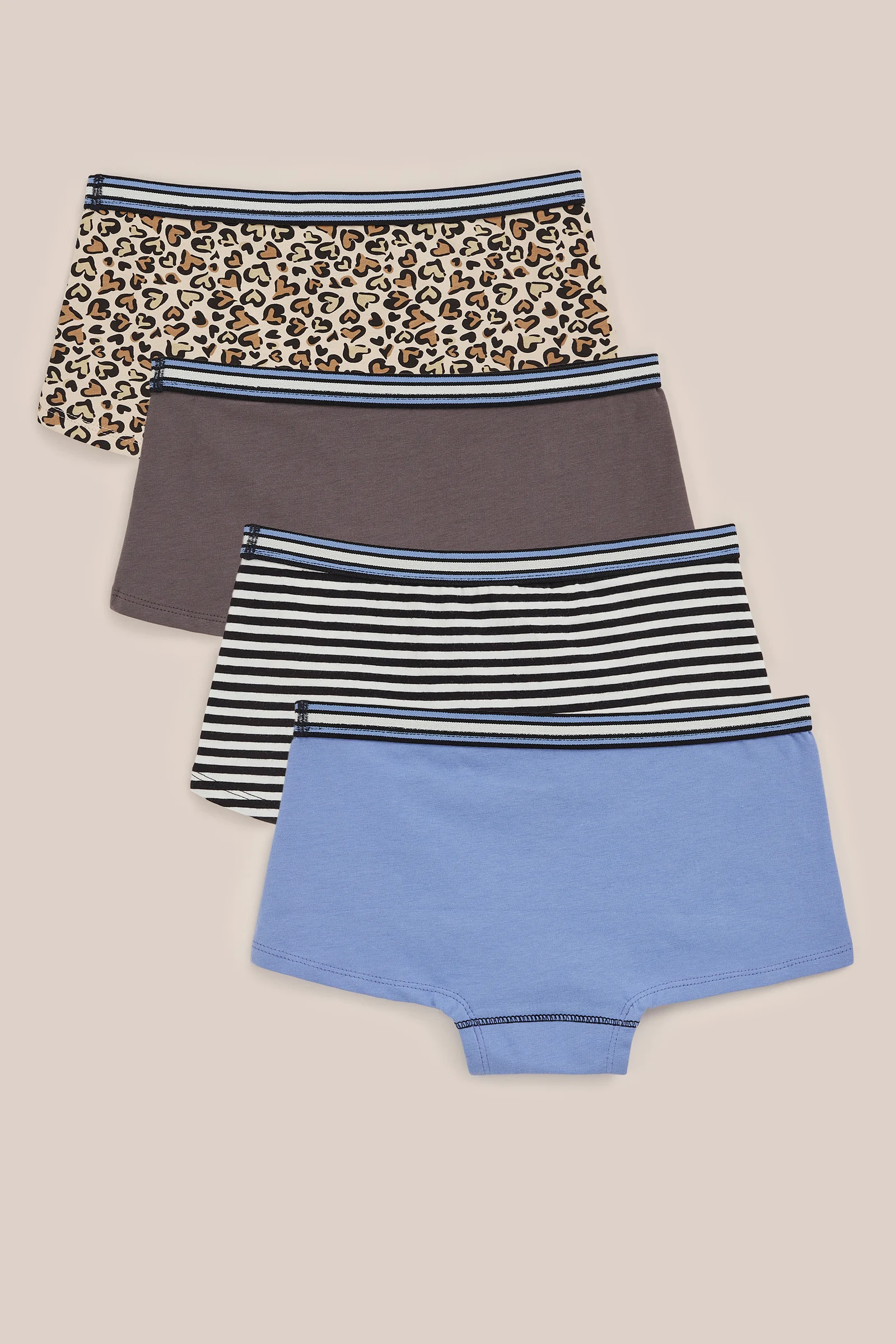 Meisjes hipsters, 4-pack