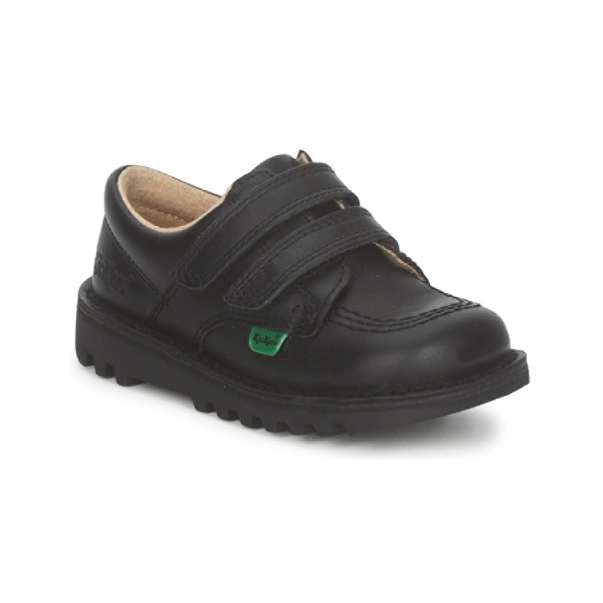 Kickers - KICK LO VELCRO - Black