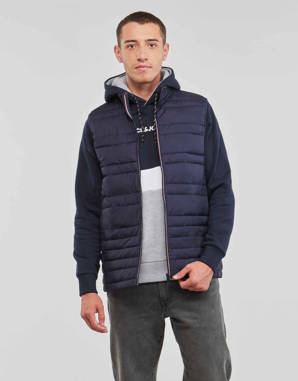 Jack & Jones - JJSANTO BODYWARMER - Marine