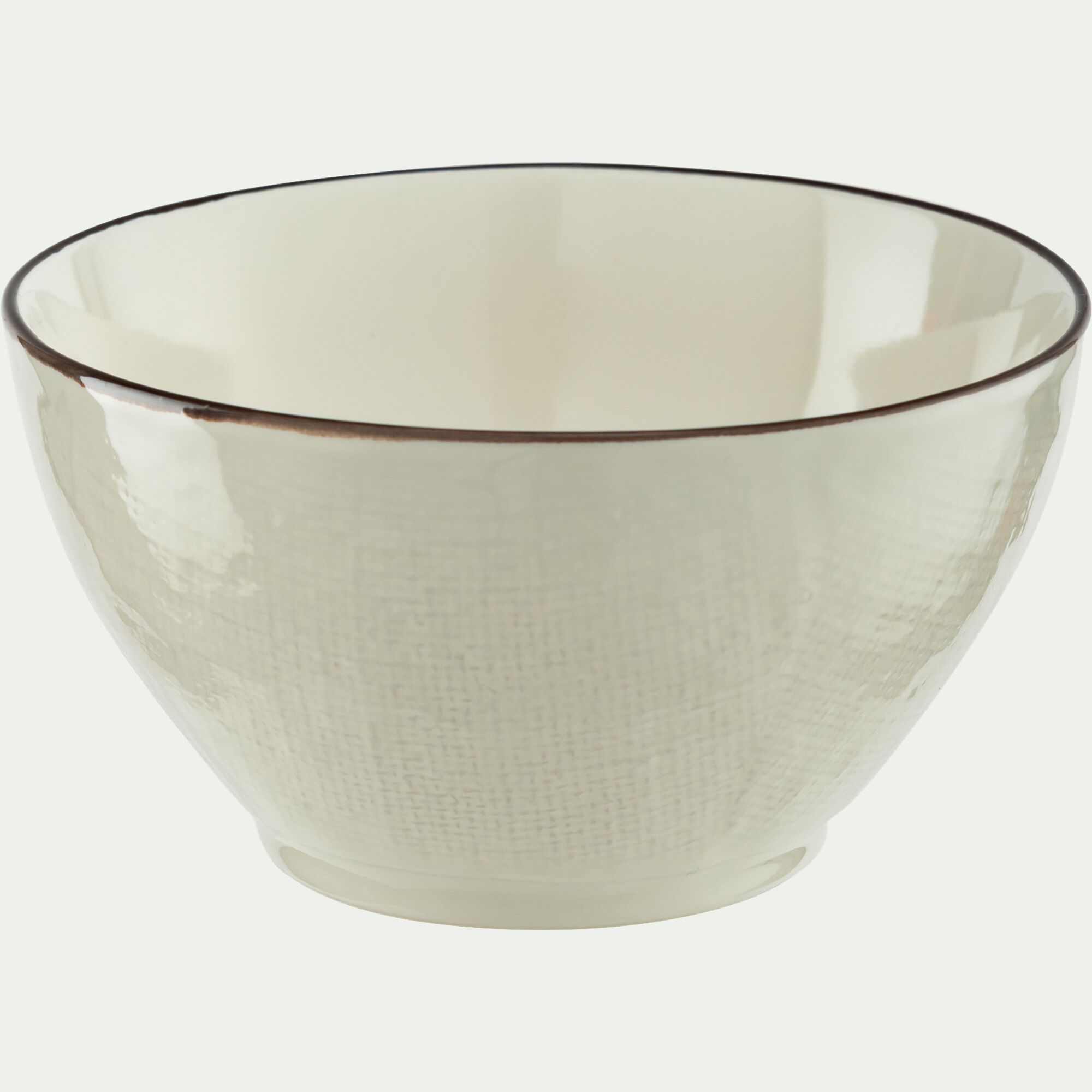 ZIA - Bol en grès D8,7cm - blanc