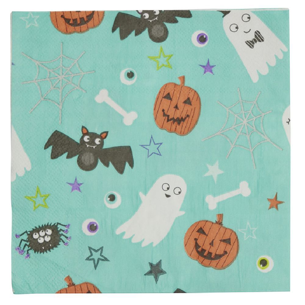 Service de table complet Halloween pour 10 personnes