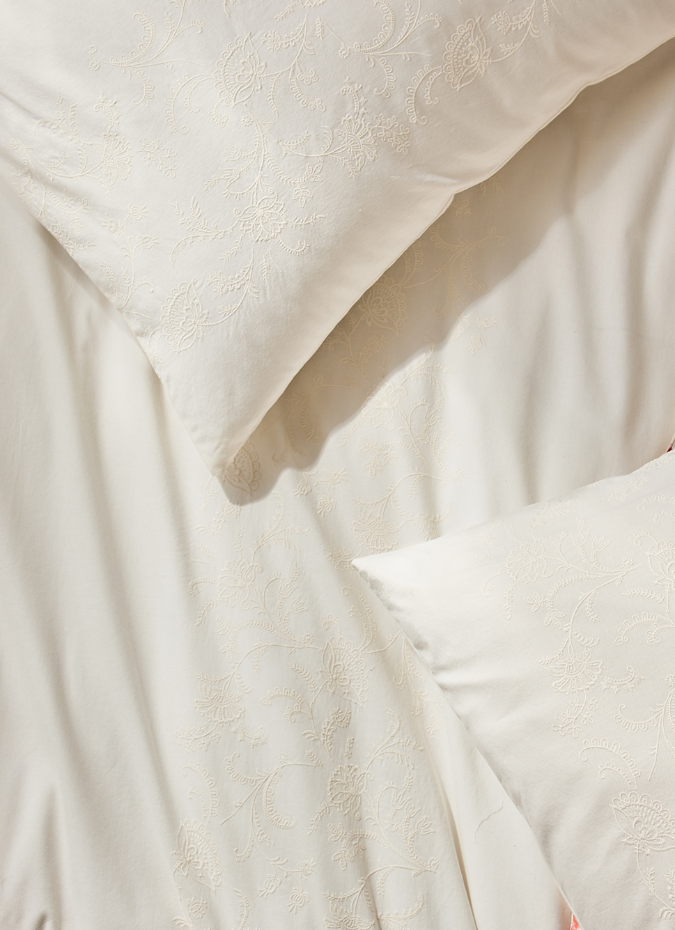 HOUSSE DE COUETTE EN COTON LAVÉ RIVIERA IVOIRE