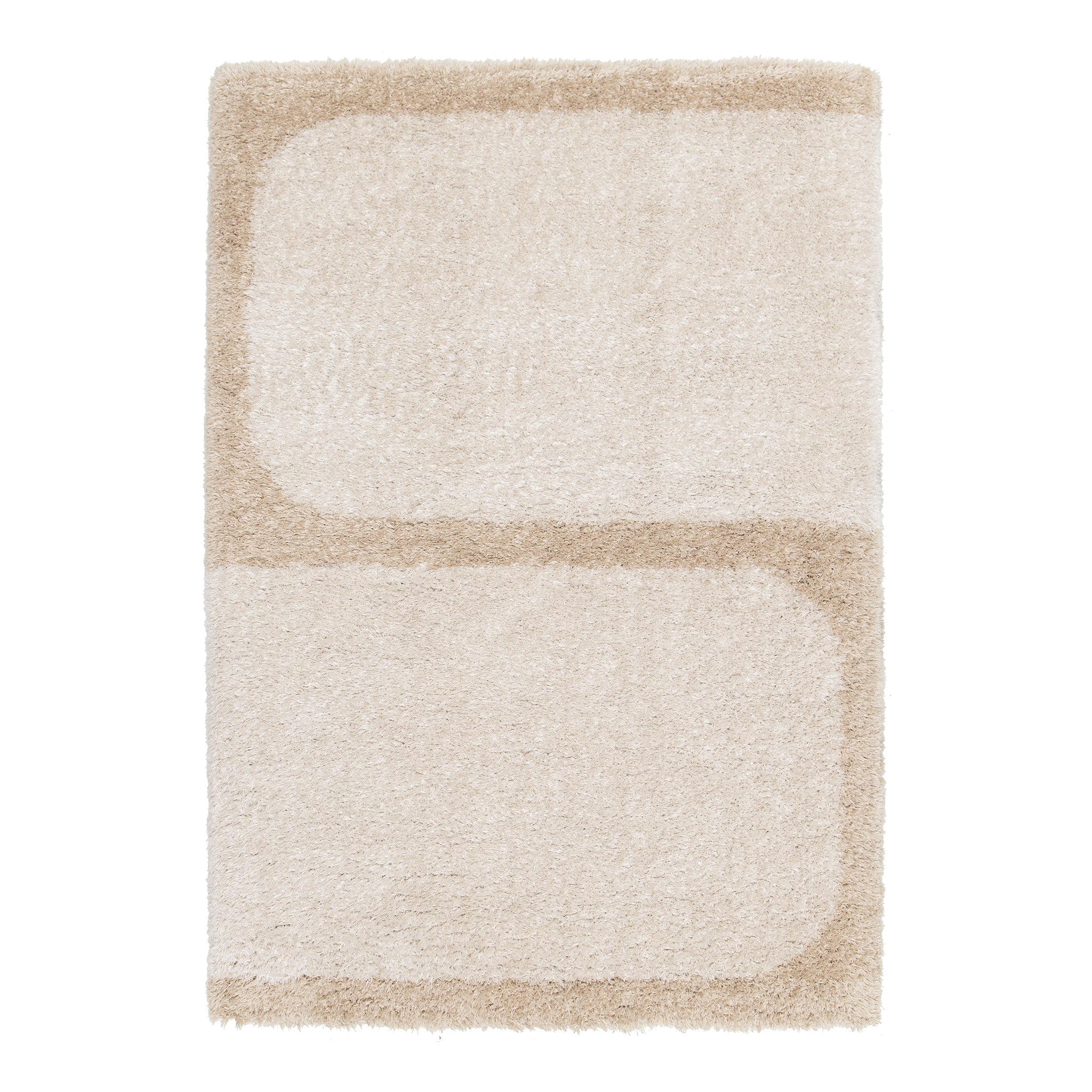 AFK Living vloerkleed Rothko - shaggy - beige - 160 x 230 cm
