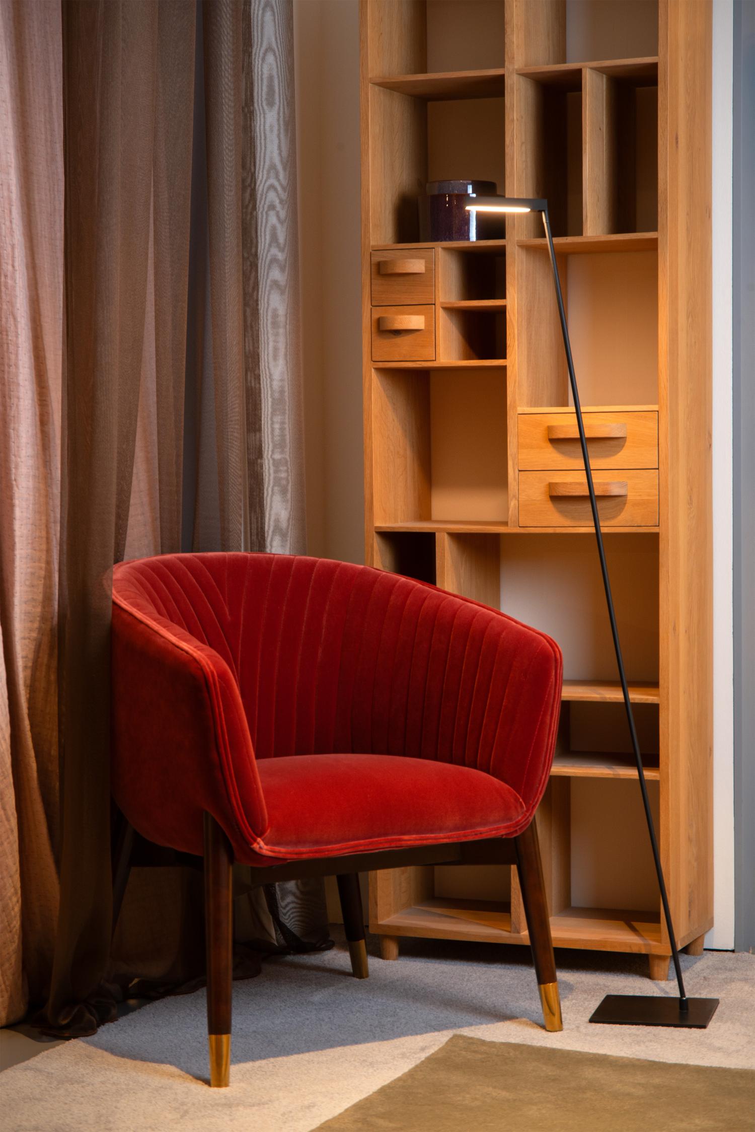 Lucide leeslamp LAVALE - Geïntegreerde LED - Zwart