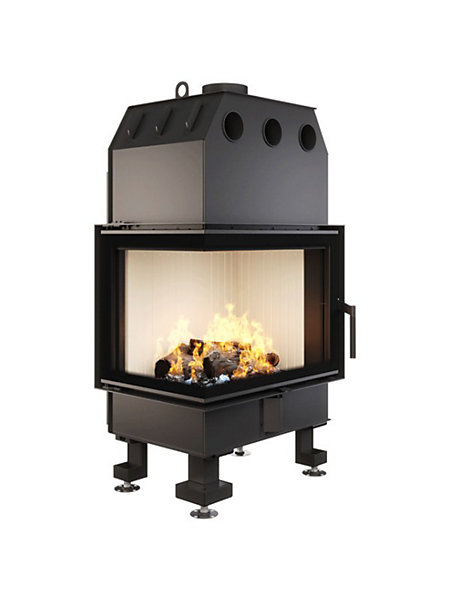 Cheminée d'angle Insert Ouverture gauche Energy 65x50x47 (14,5 kW) ECO