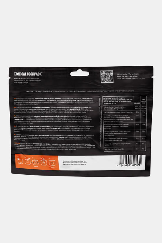 Tactical Foodpack Salmon Pasta With White Wine Maaltijd