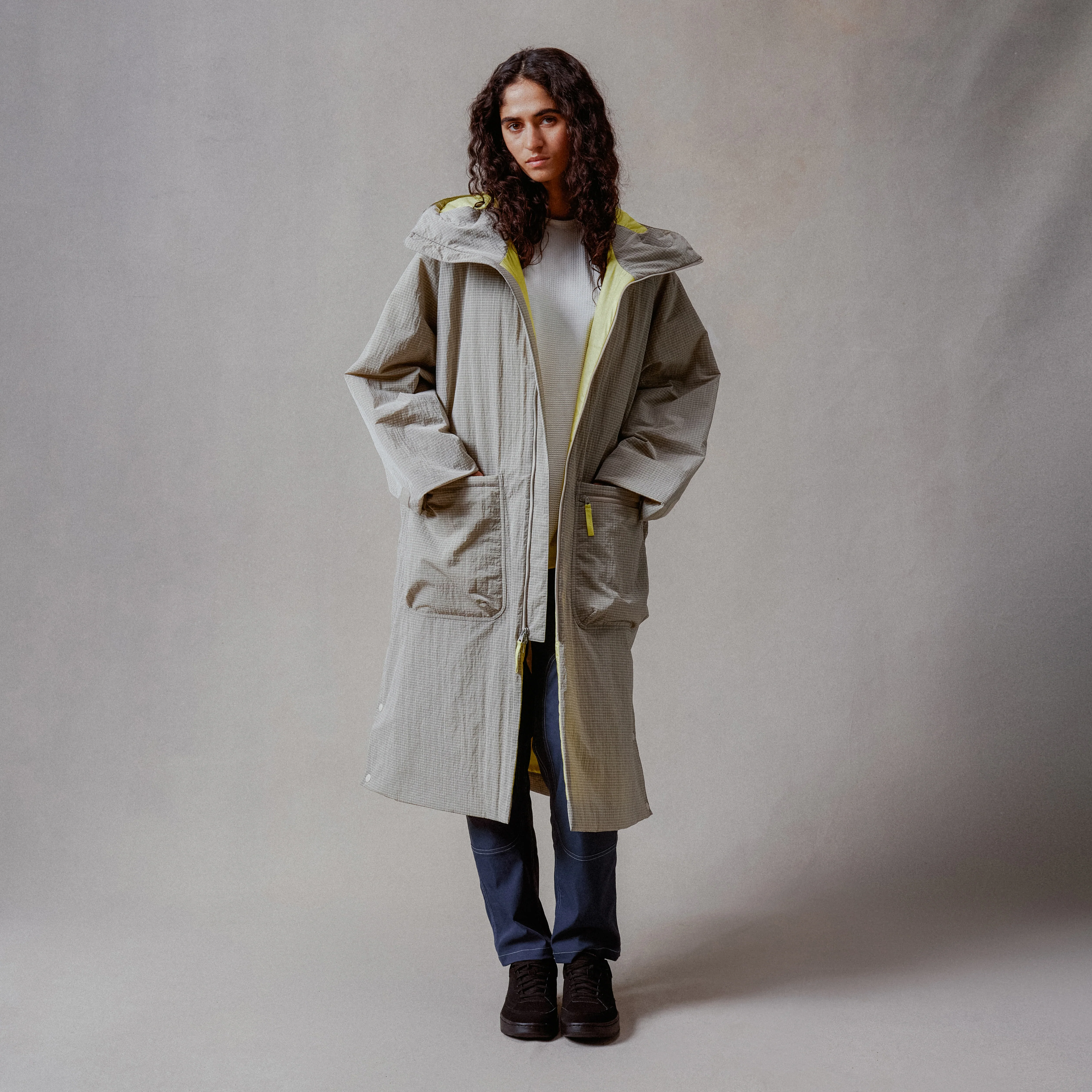 Unisex Corner Changing Robe - French Oak