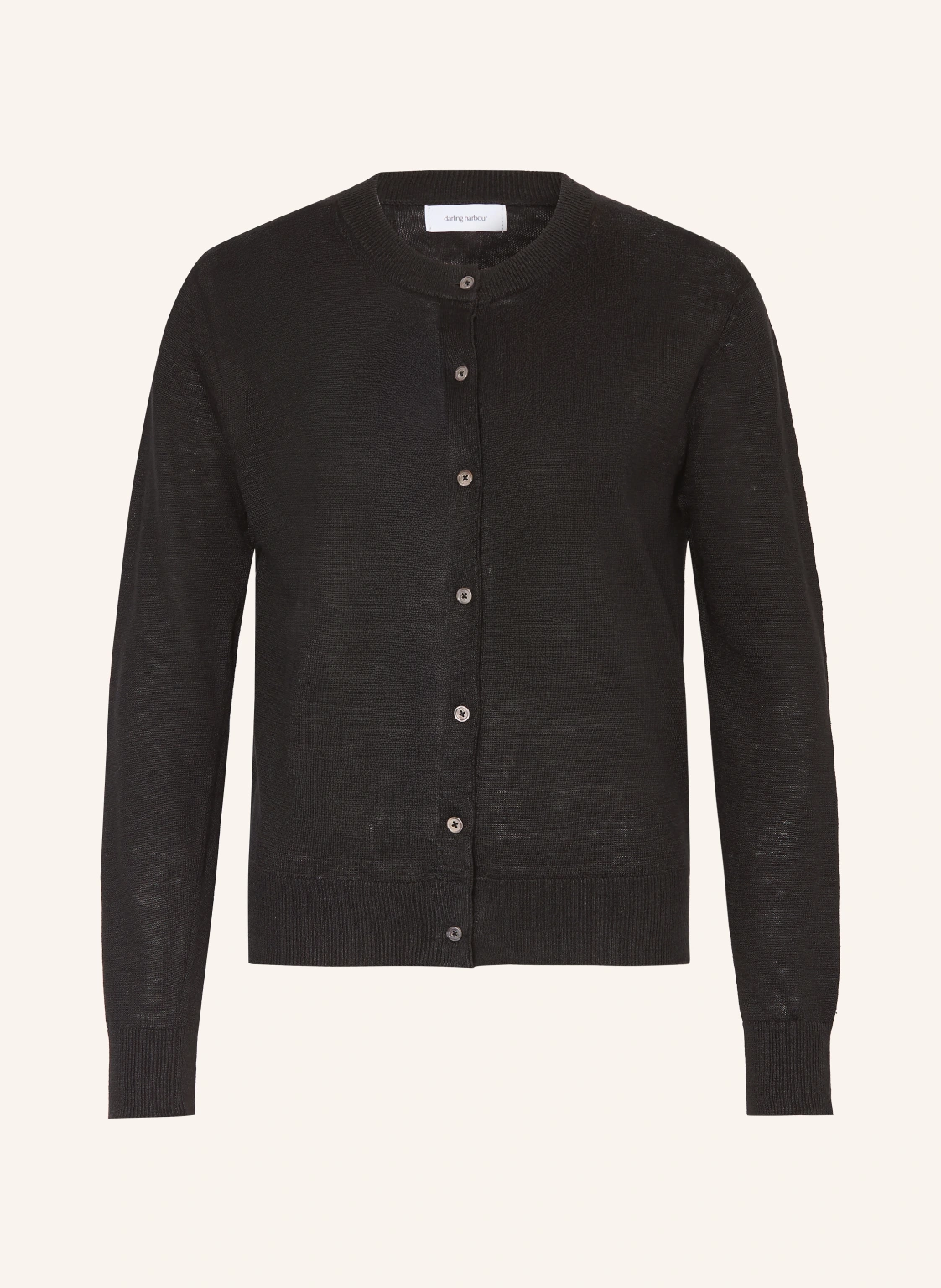darling harbour Strickjacke aus Leinen