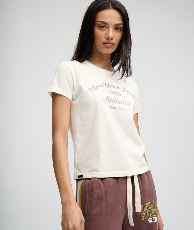 Athletic Essentials Fitted Graphic T-Shirt