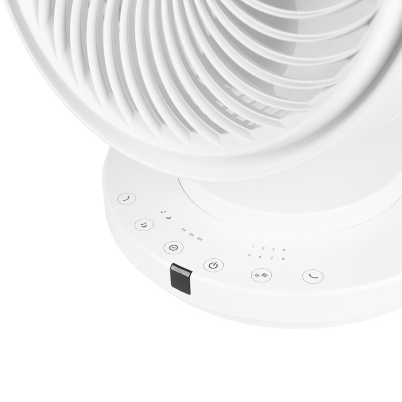 Ventilateur de table Vento 3D Silent Comfort blanc Ø 26,5 cm EUROM