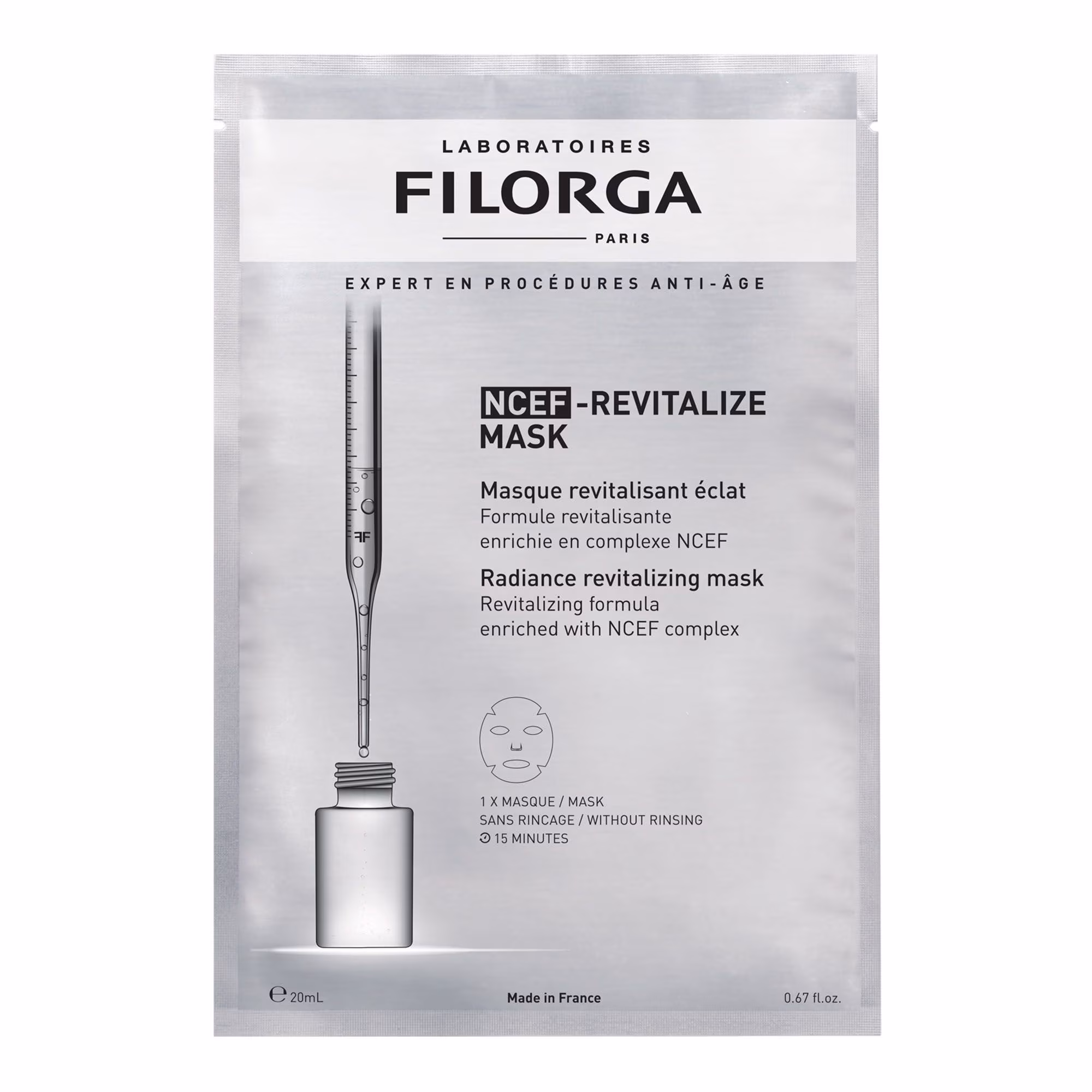 NCEF-REVITALIZEMasque revitalisant éclat enrichie en complexe ncef