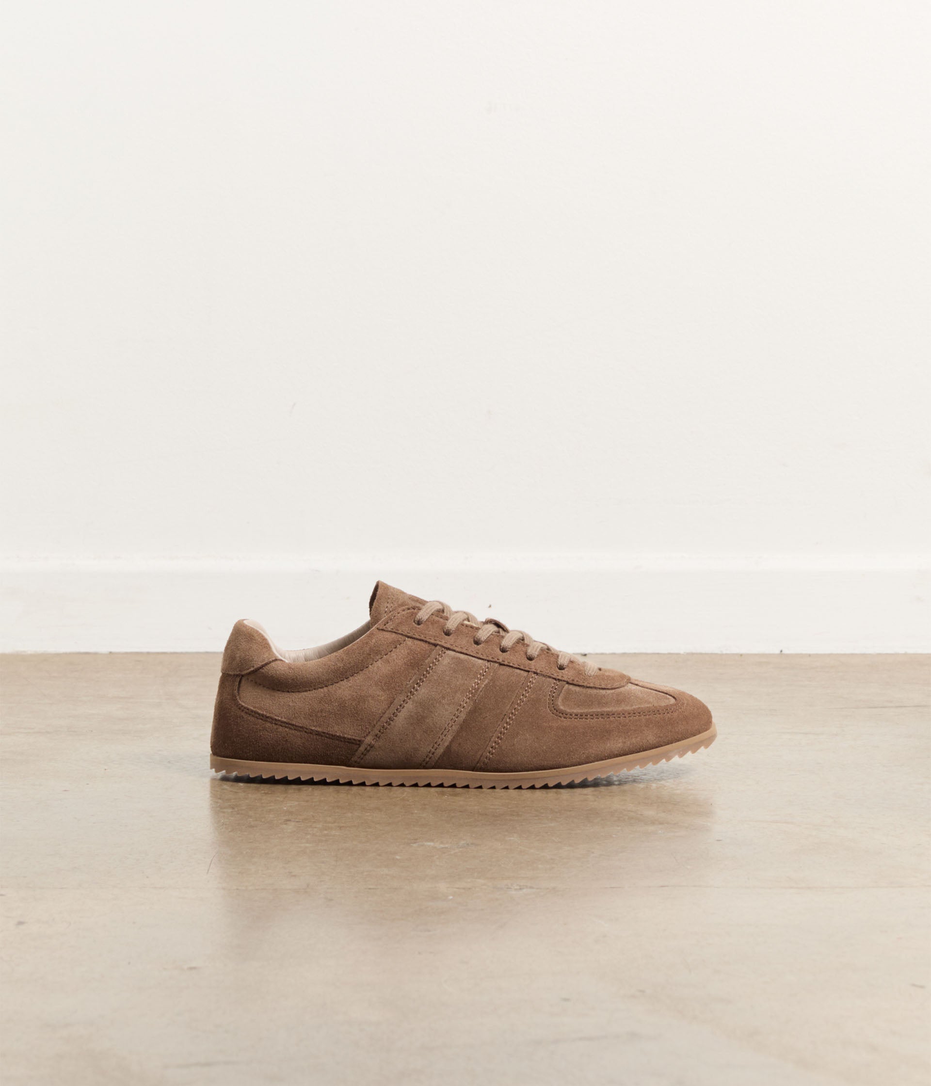 Baskets velours marron Nala