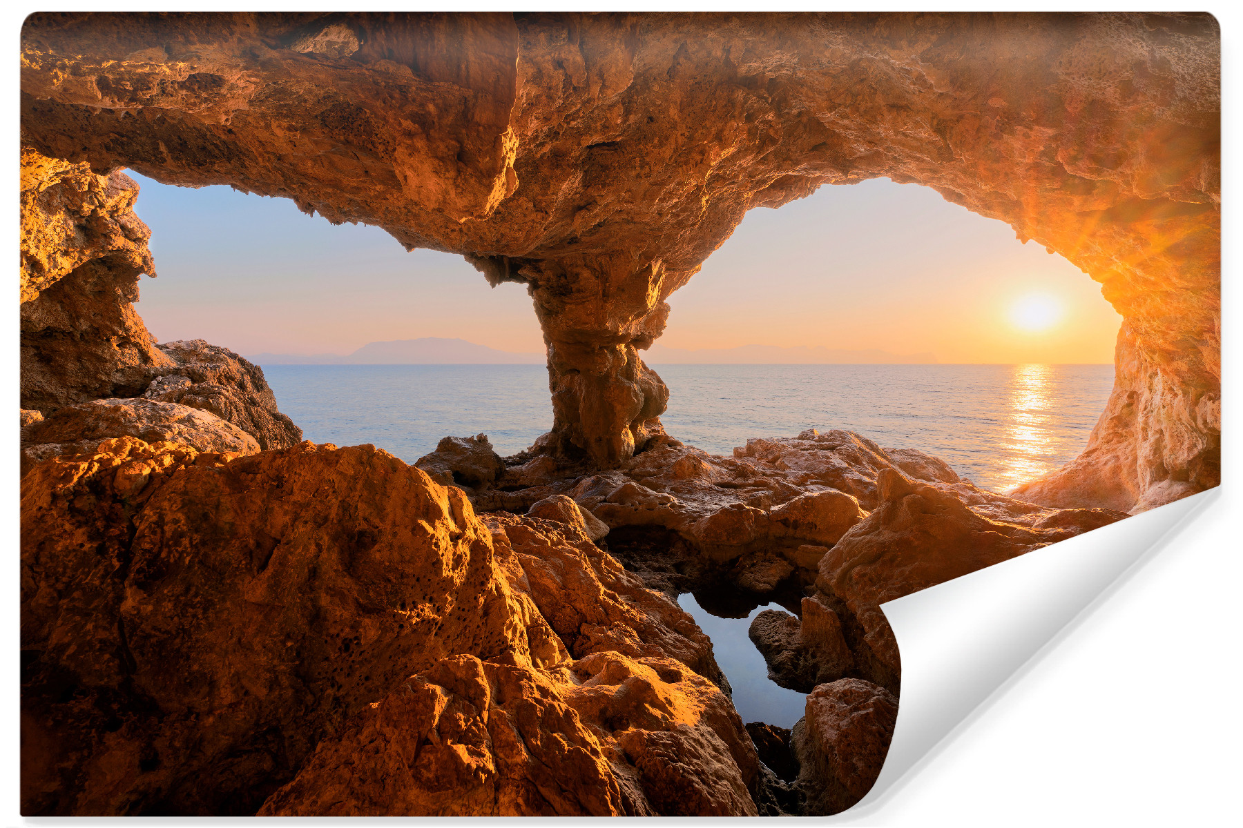 Fototapeta Do Salonu Ocean Zachodzie Słońca 90x60cm