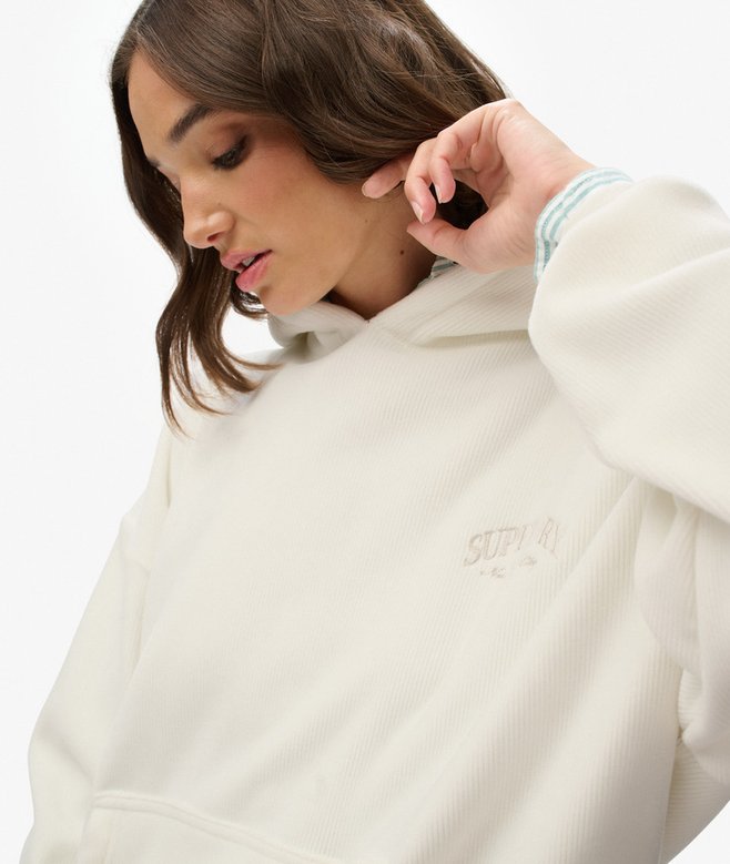 Country Club Velour Relaxed Hoodie