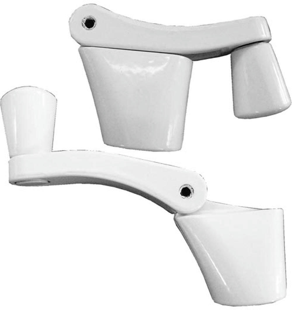 Ideal Security Folding Window Crank Handles, For Casement Windows, 2-pk