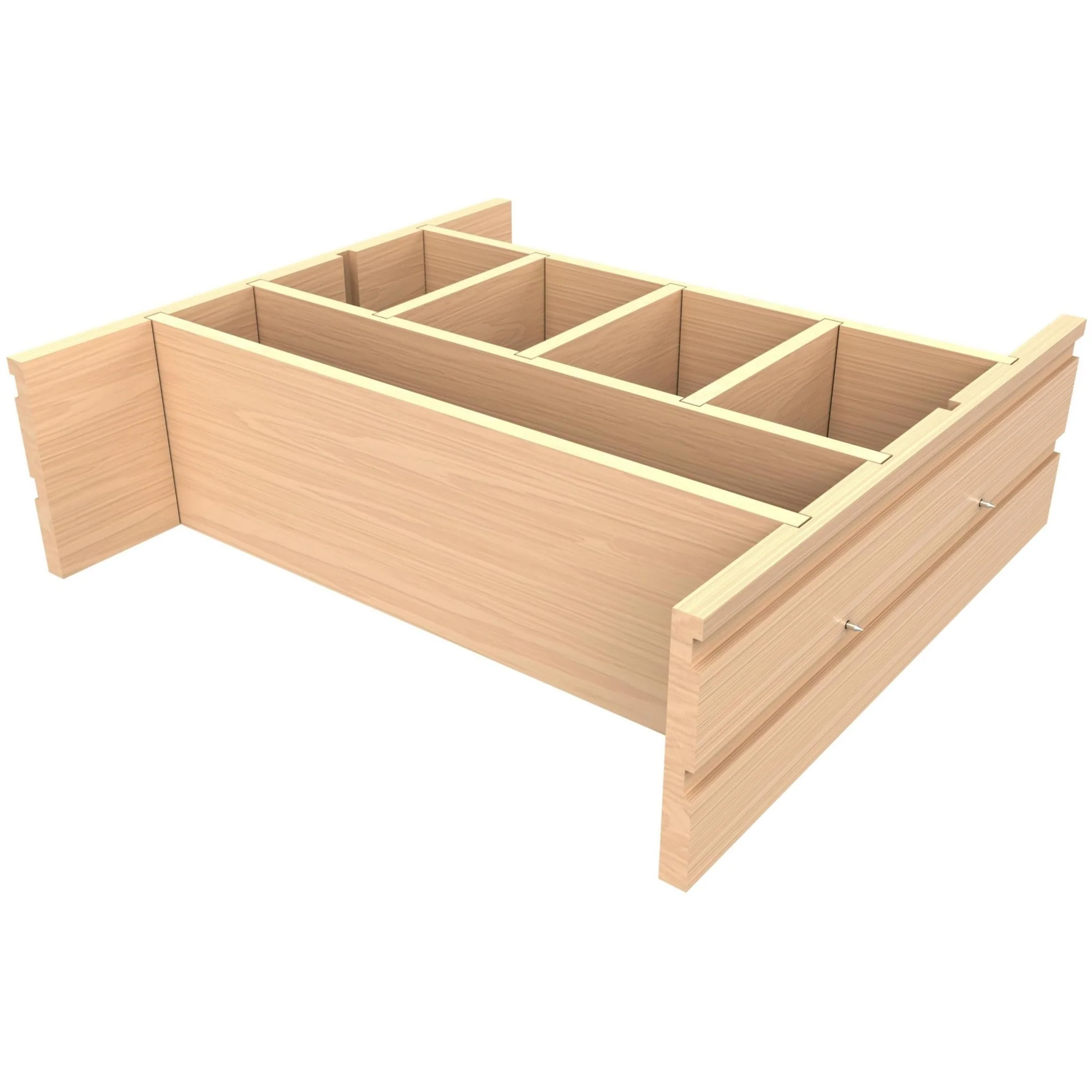 Rev-A-Shelf 4WDIV-24-1 Wood Classics 18-3/4W Kitchen Organizer