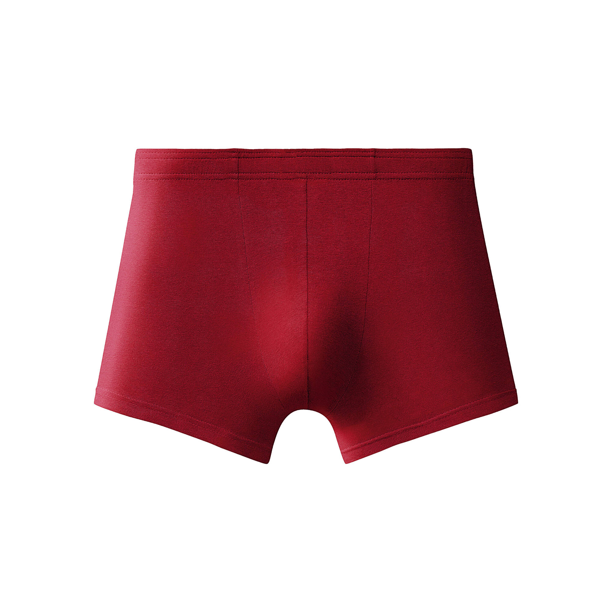 Boxer uni ceinture élastiquée recouverte - lot de 5