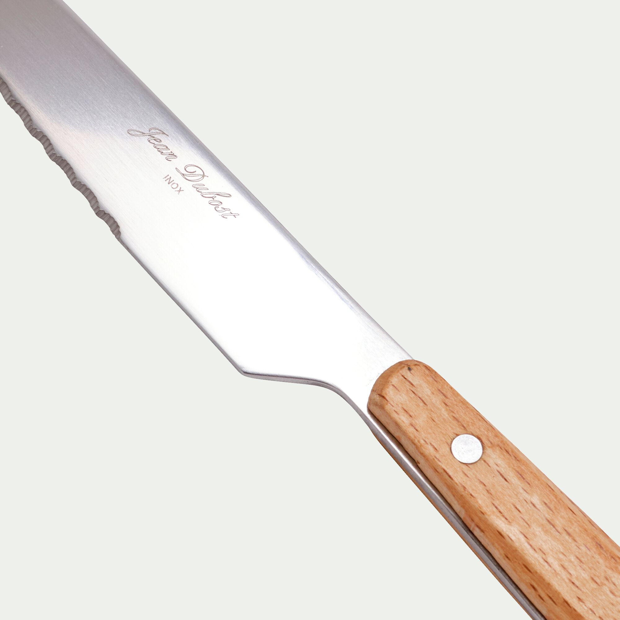 ROODY - Couteau en inox et manche en bois de hêtre - naturel