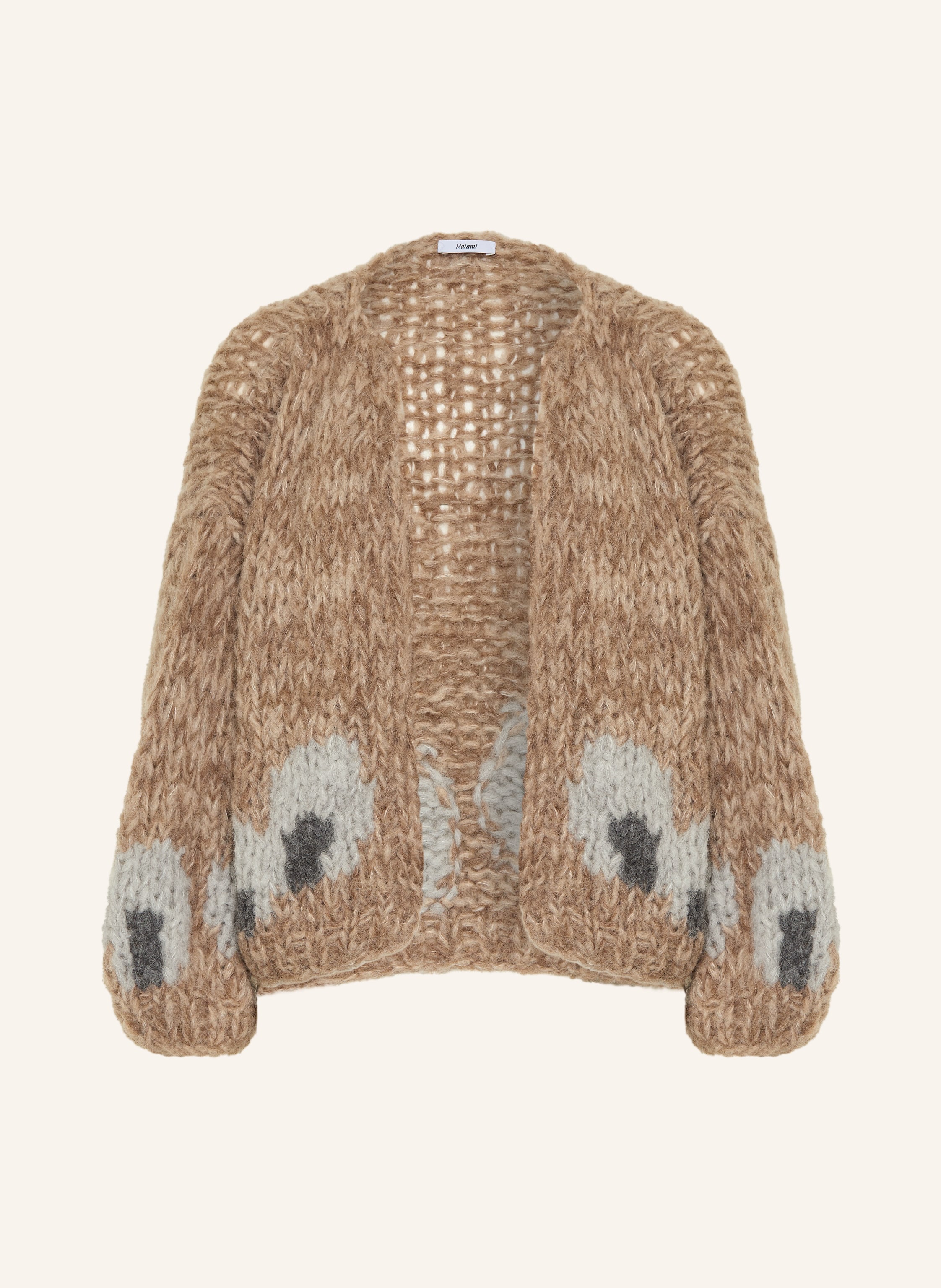 MAIAMI Strickhülle mit Alpaka