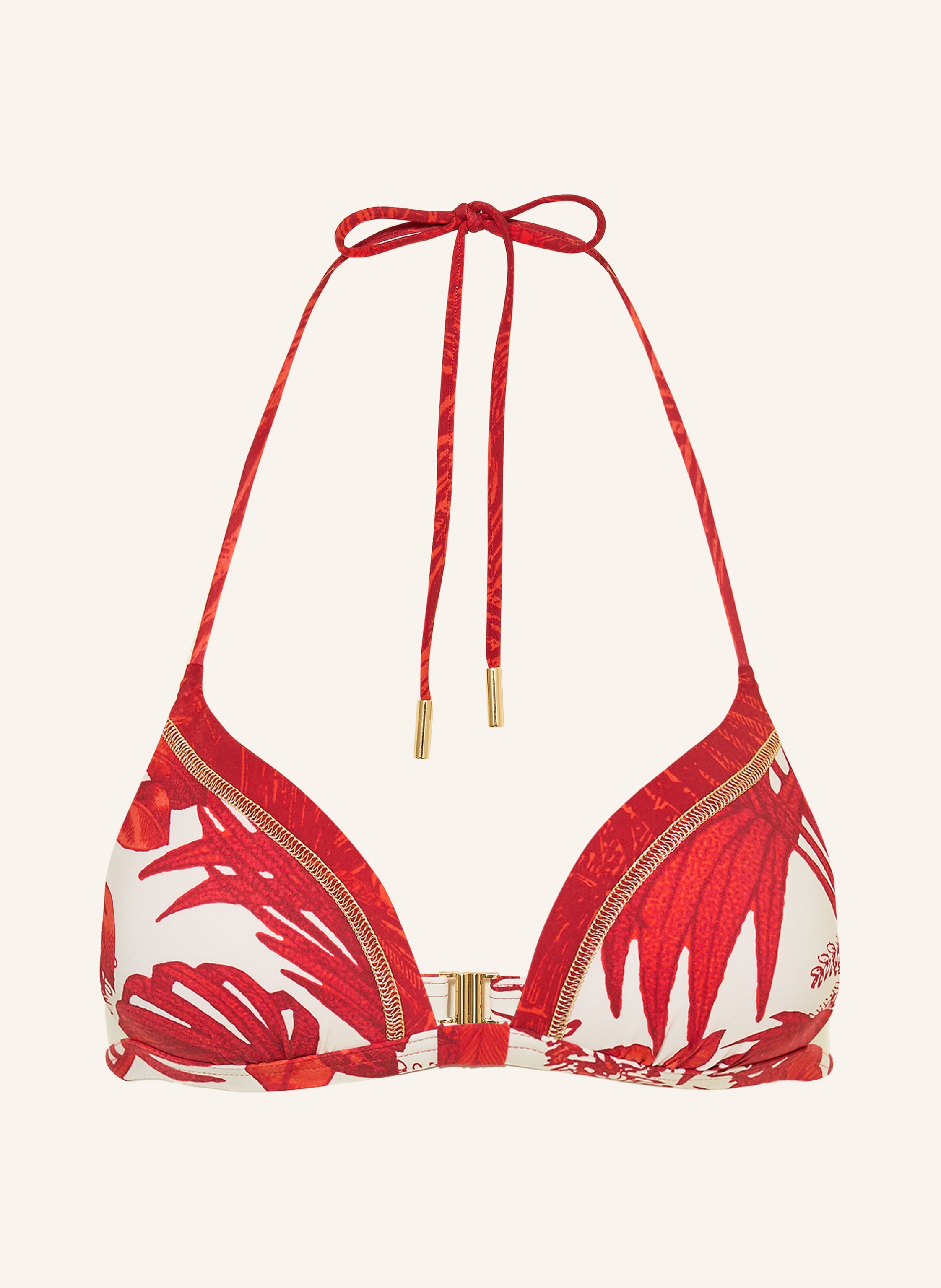 MARYAN MEHLHORN Push-up-Bikini-Top PALMARIA mit Glitzergarn