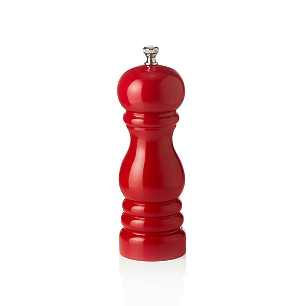 Moulin a sel en Bois rouge H 150 mm 54 mm - Was Germany