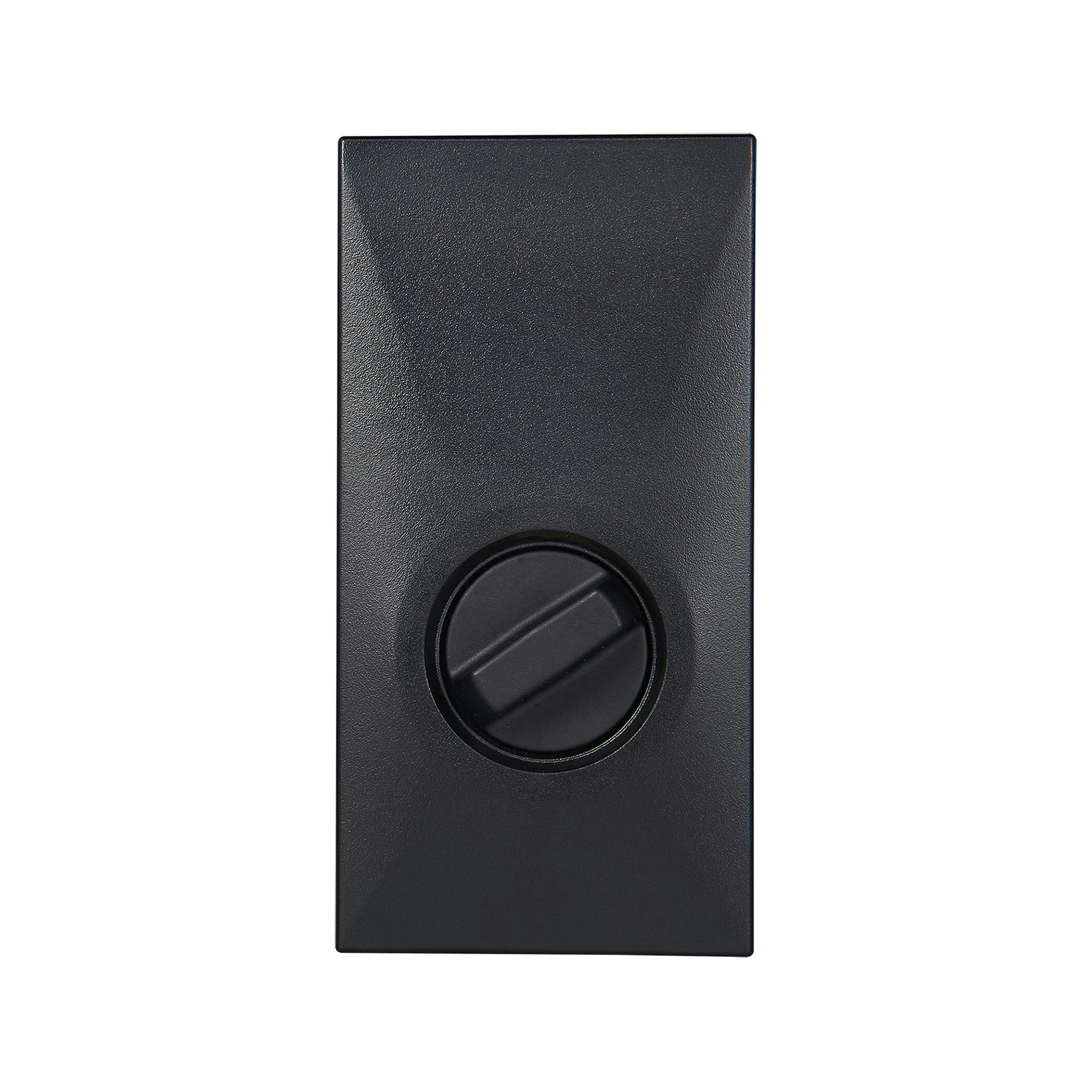 Garrison Contemporary Electronic Keypad Deadbolt Door Lock, Matte Black