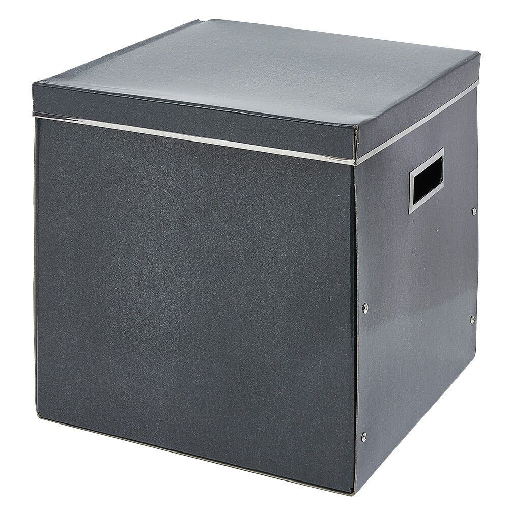 BoÎte de rangement en carton - 31x30xH31 cm