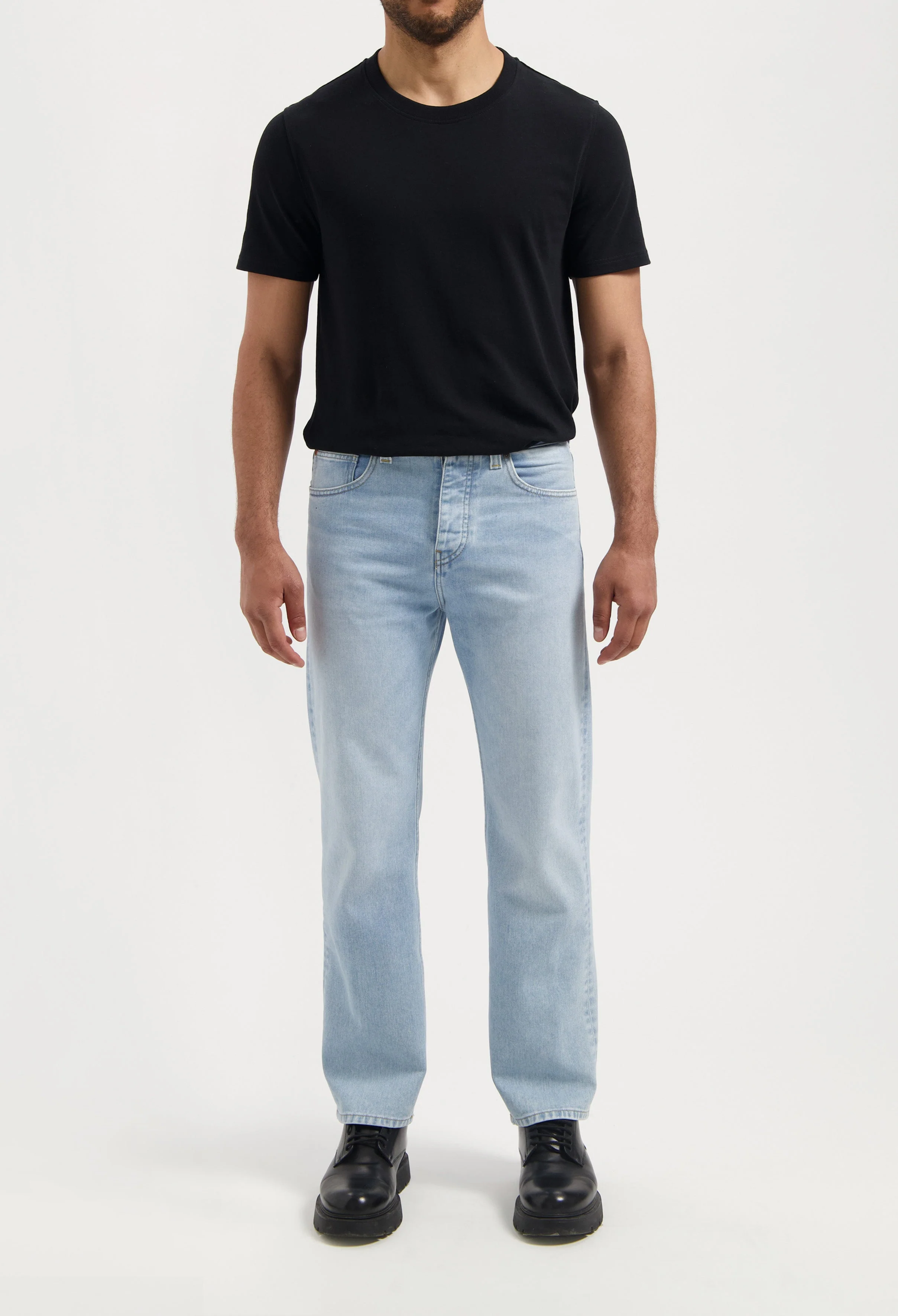 Alex Mid Loose Light Weight - Stone Vintage