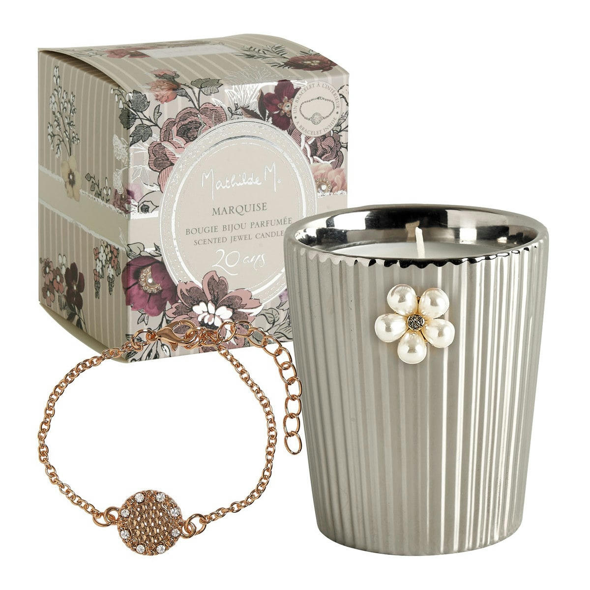 - Bougie Bijou parfumée 260 g - Marquise