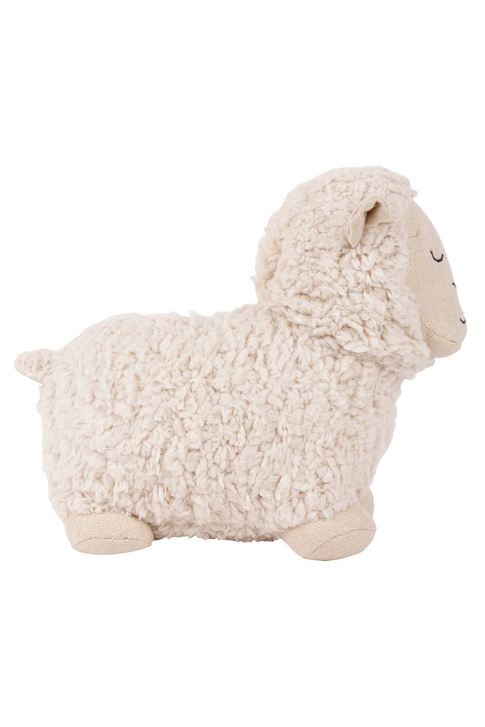 Paoletti Sheep Boucle Fleece Novelty Door Stop