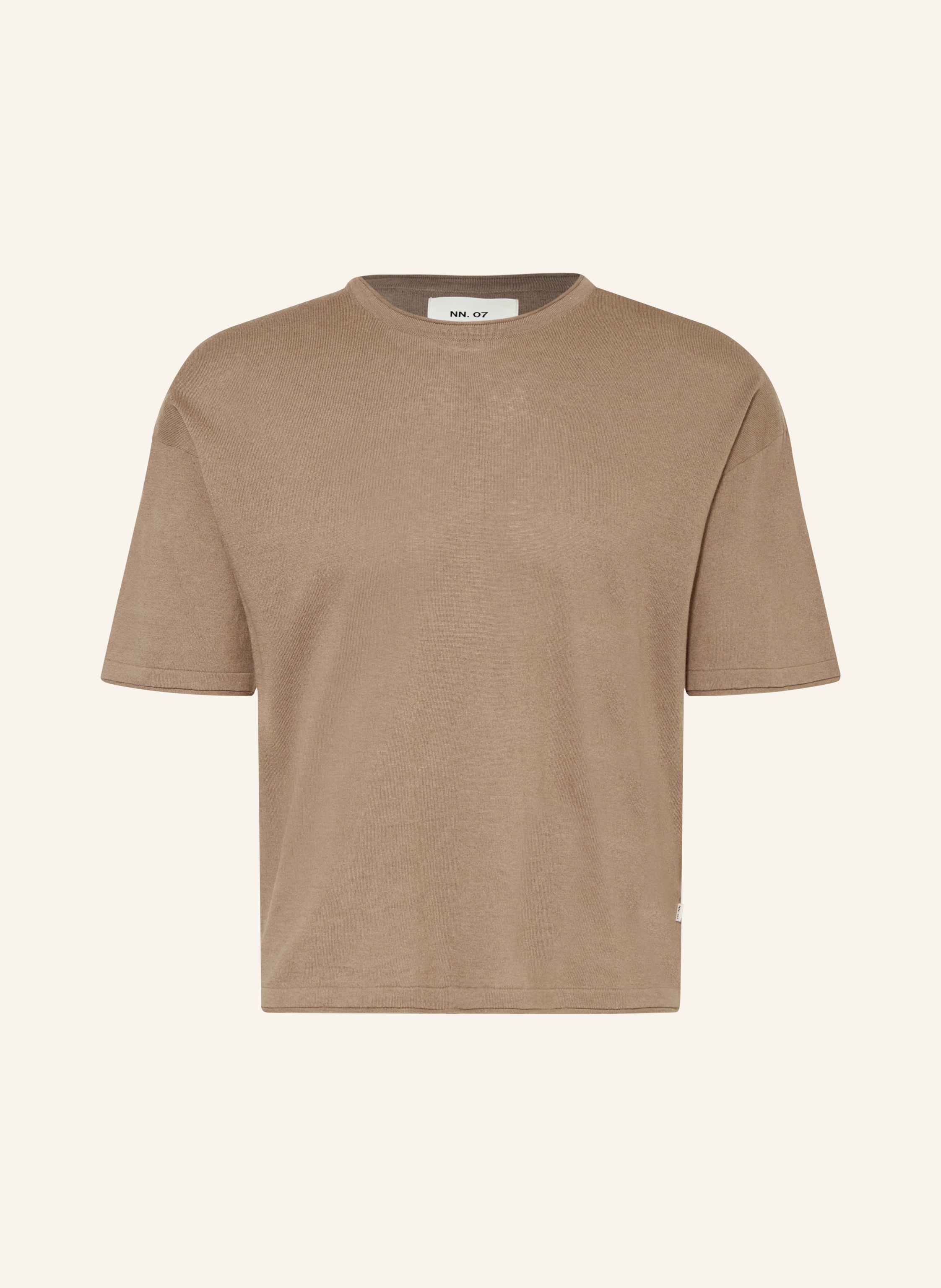 NN.07 Strickshirt RYAN mit Leinen