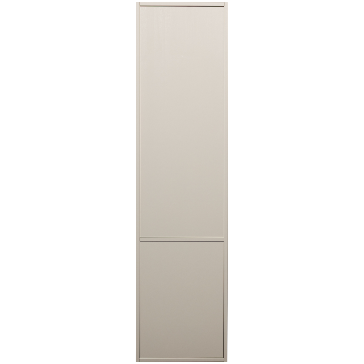 WOOOD opbergkast Meggy Smalle - Grenen hout - Dust /Grijs - 215x55x40