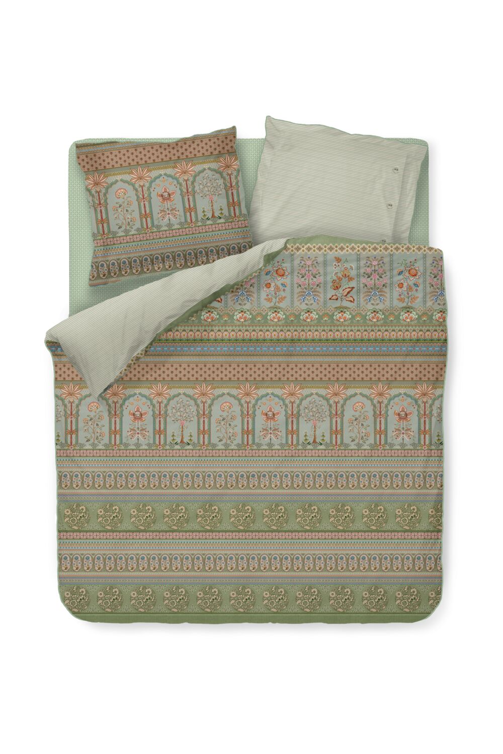 Pip Studio Bollywood Dreams - 200 x 200/220 cm - Groen