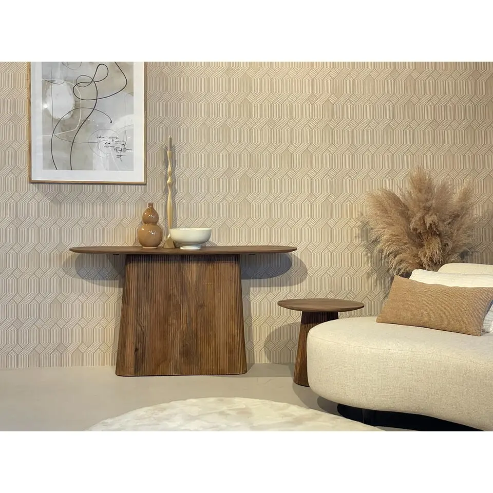 Sidetable Naturel Mangohout - 140x40x80cm - Salvator