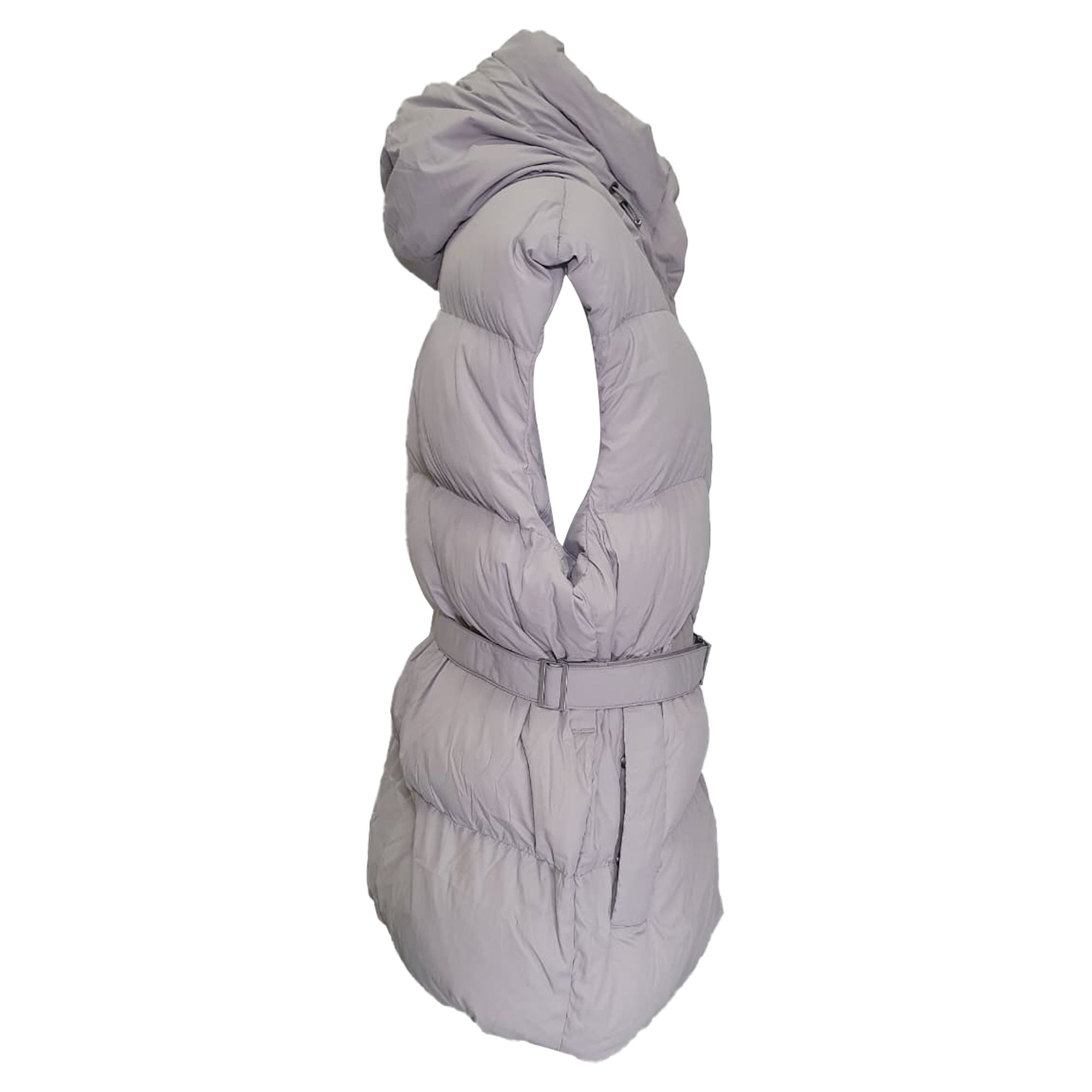Canada Goose Preloved Rayla Belted Vest in Grey Polyamide