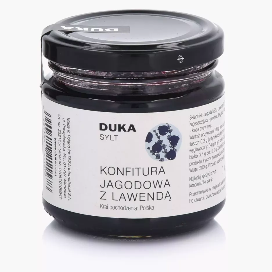 Konfitura jagodowa z lawendą DUKA SYLT 200 g