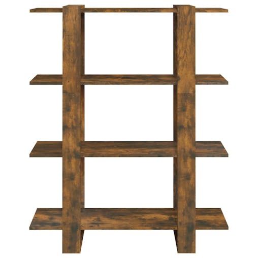 NNEVL Book Cabinet/Room Divider Smoked Oak 100x30x123.5 cm