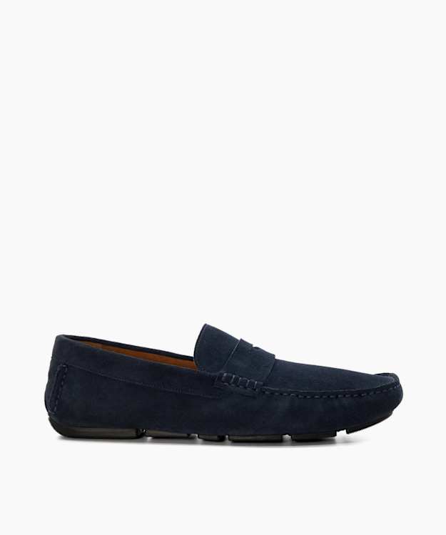 Bradlay Navy - Suede Driver