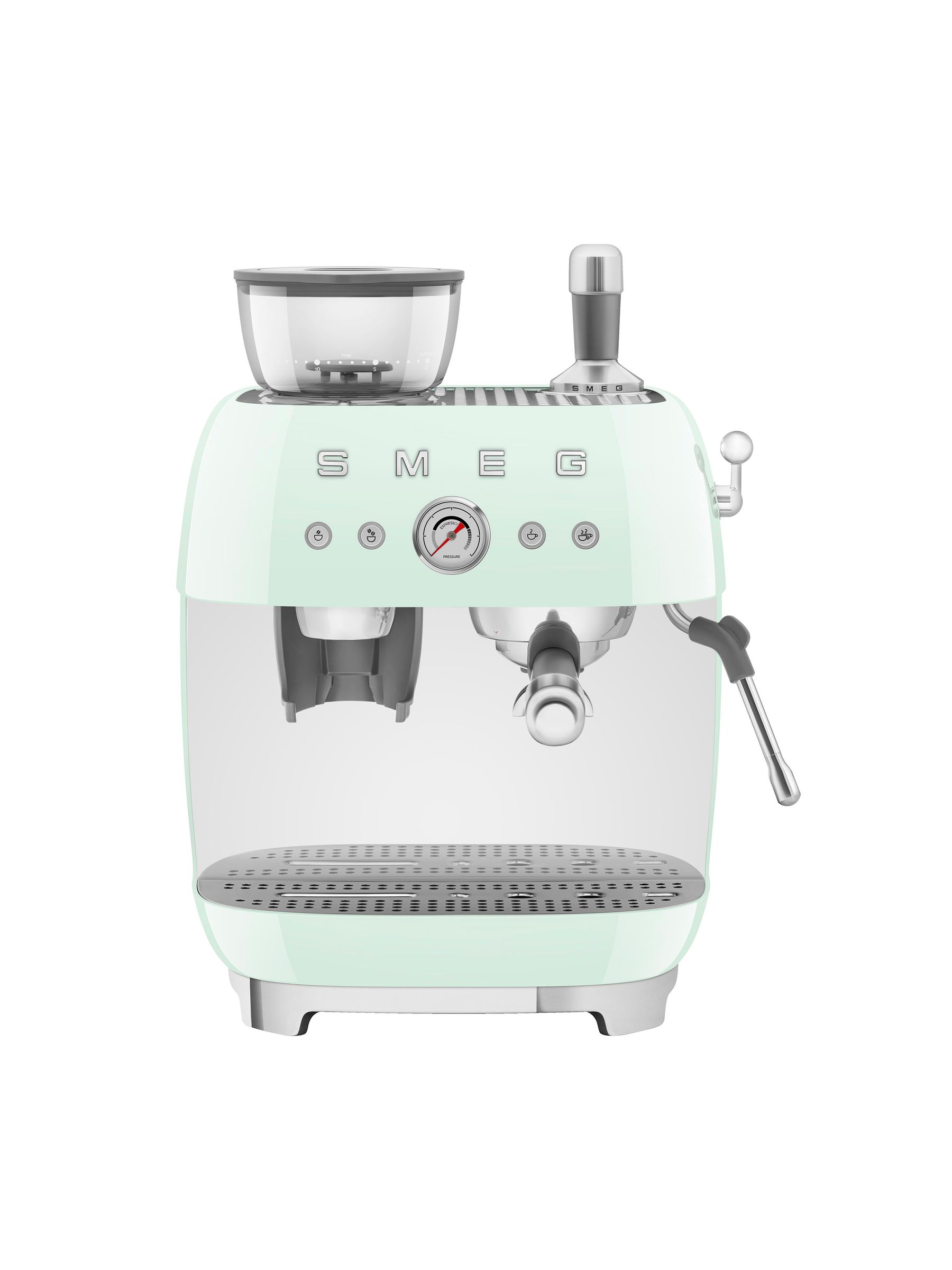 Smeg Light Green Espresso Coffee Machine