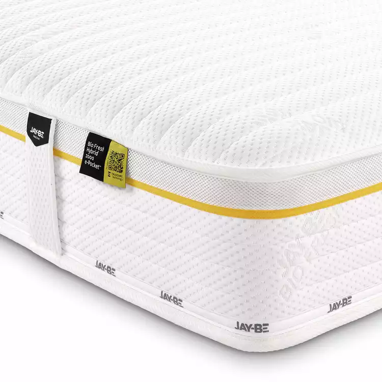 Jay-Be Bio Fresh Hybrid 2000 Pocket Mattress - Single