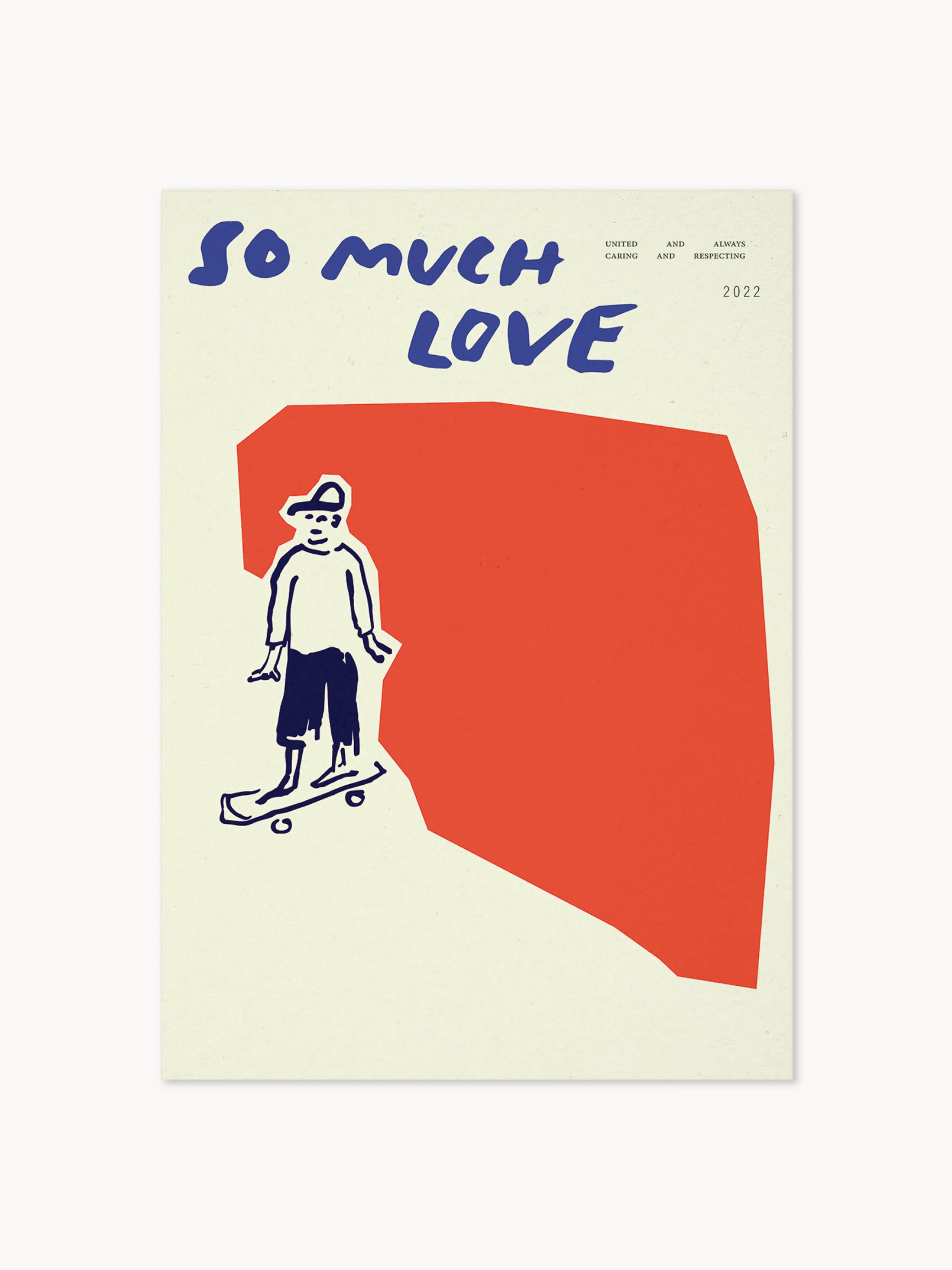 Poster So Much Love Skateboard