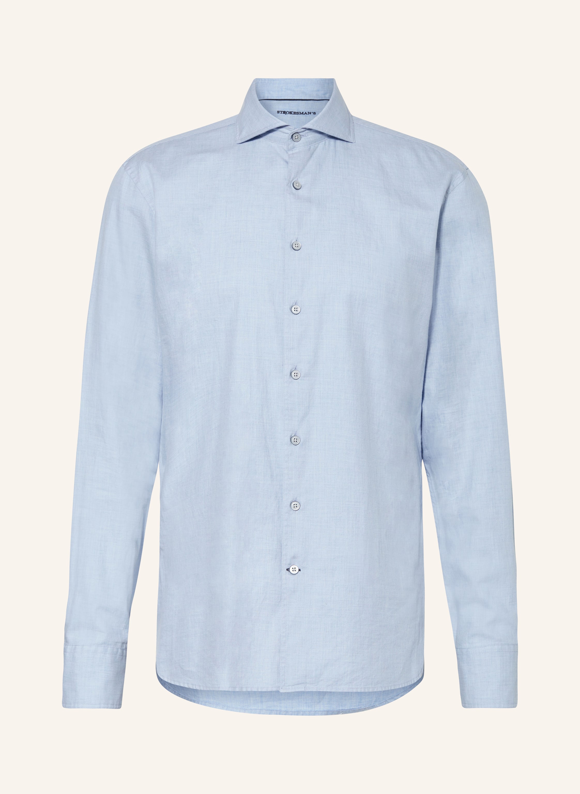 STROKESMAN'S Hemd Regular Fit mit extralangem Arm