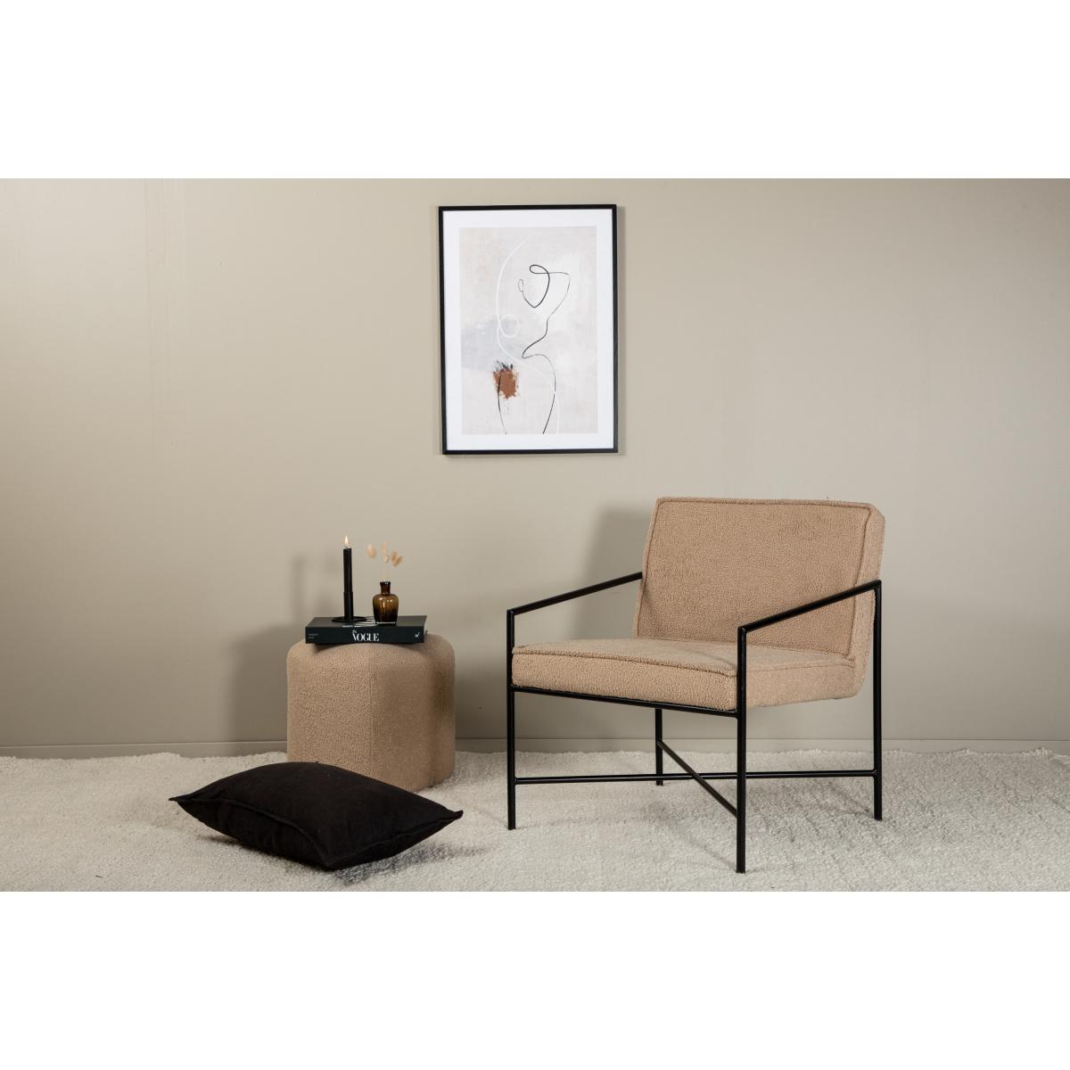 Svea - Nara fauteuil - teddy - beige