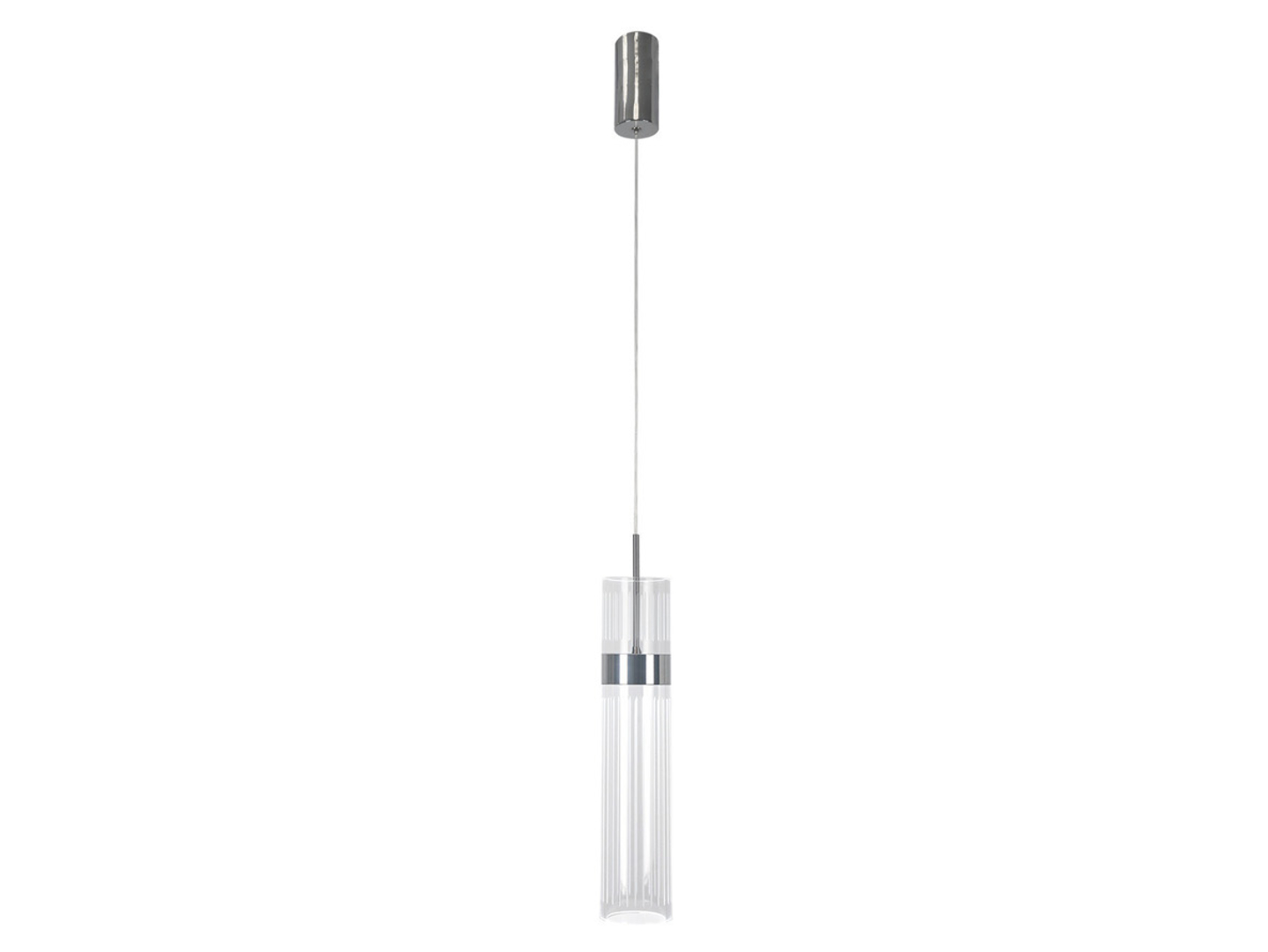Lampa wisząca Ambiente LED ze zmienną barwą światła srebrna