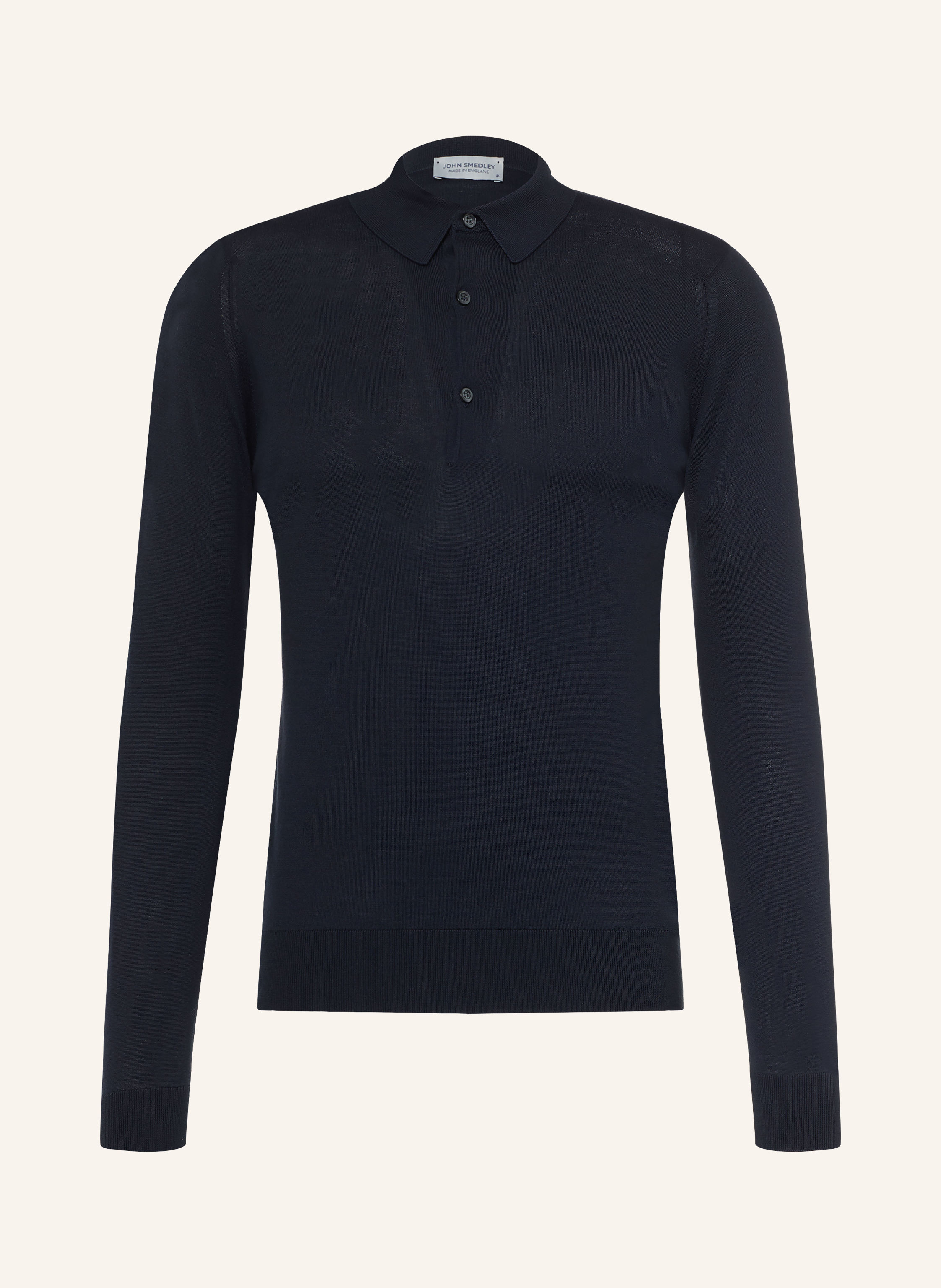JOHN SMEDLEY Strick-Poloshirt BRADWELL