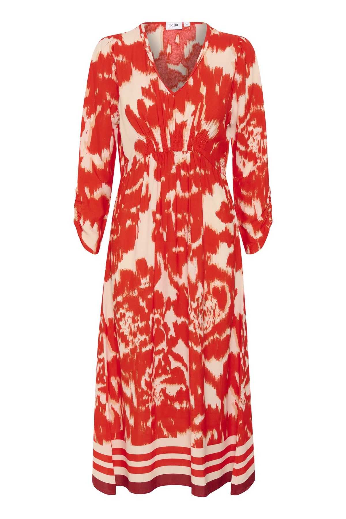 Saint Tropez KhloeSZ V-Neck Long Sleeve Midi Dress