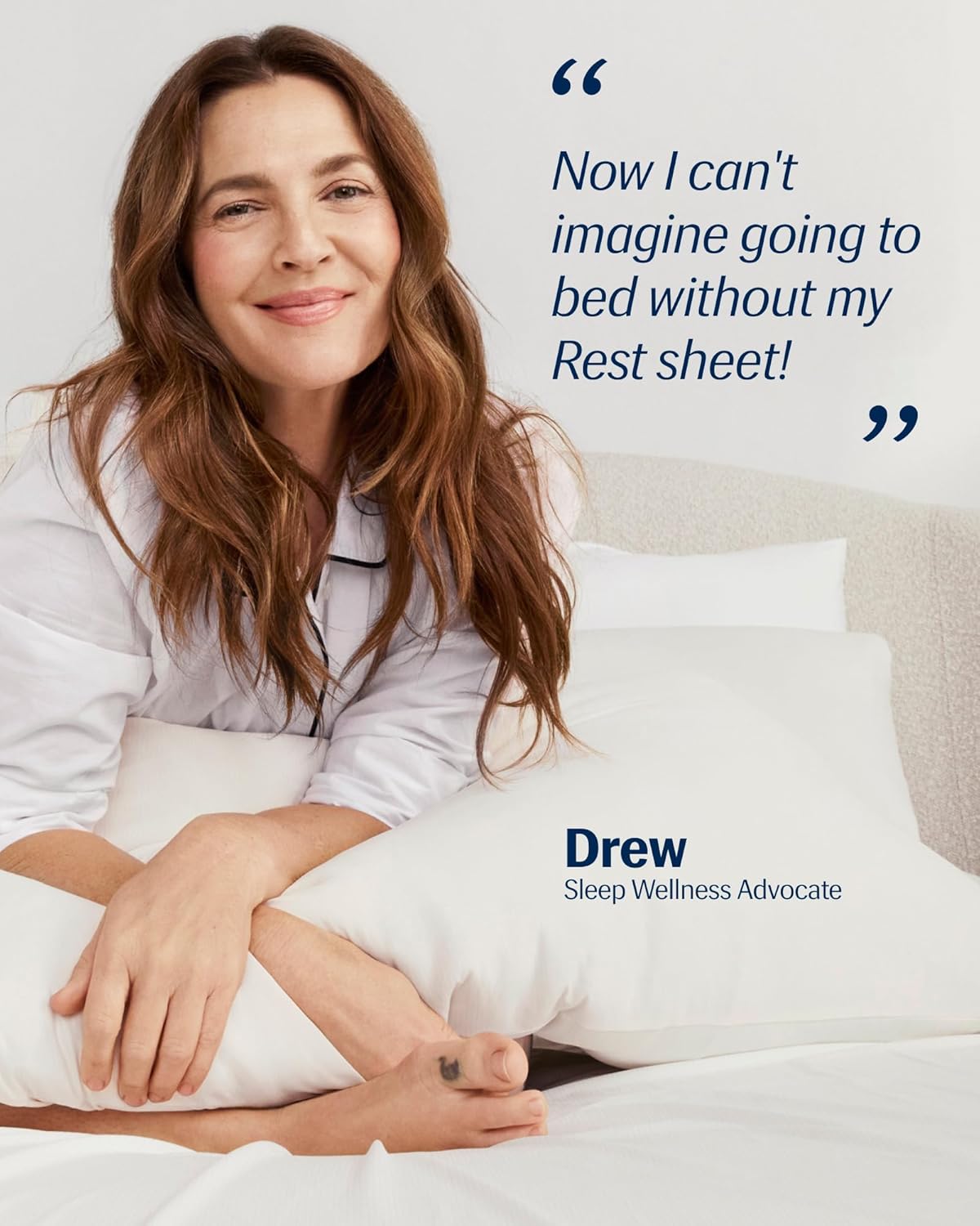 REST® Evercool®+ Cooling Sheet Set, King Size, Light Blue, Breathable Bed Sheets for Hot Sleeper and Night Sweats, with Pillowcases, with Ionic+ Self-Cleaning Silver Yarn for Sensitive Skin, 4PCS