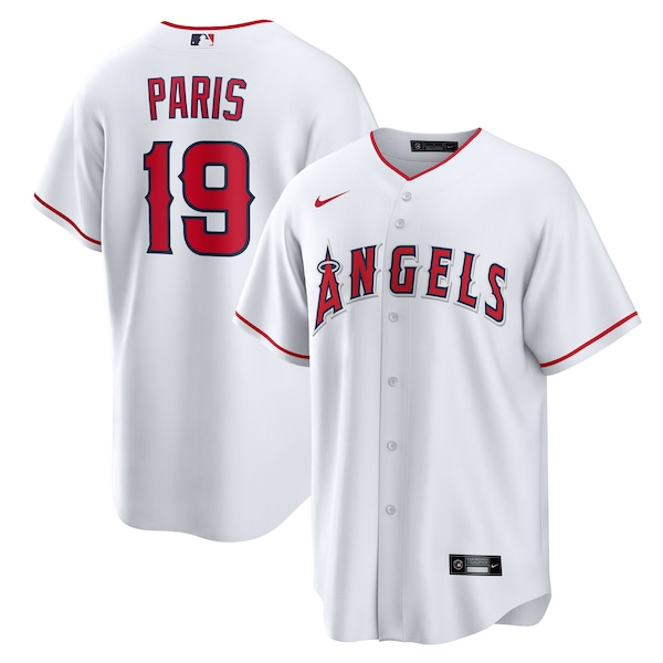 Kyren Paris Los Angeles Angels Nike Home Replica Jersey - White