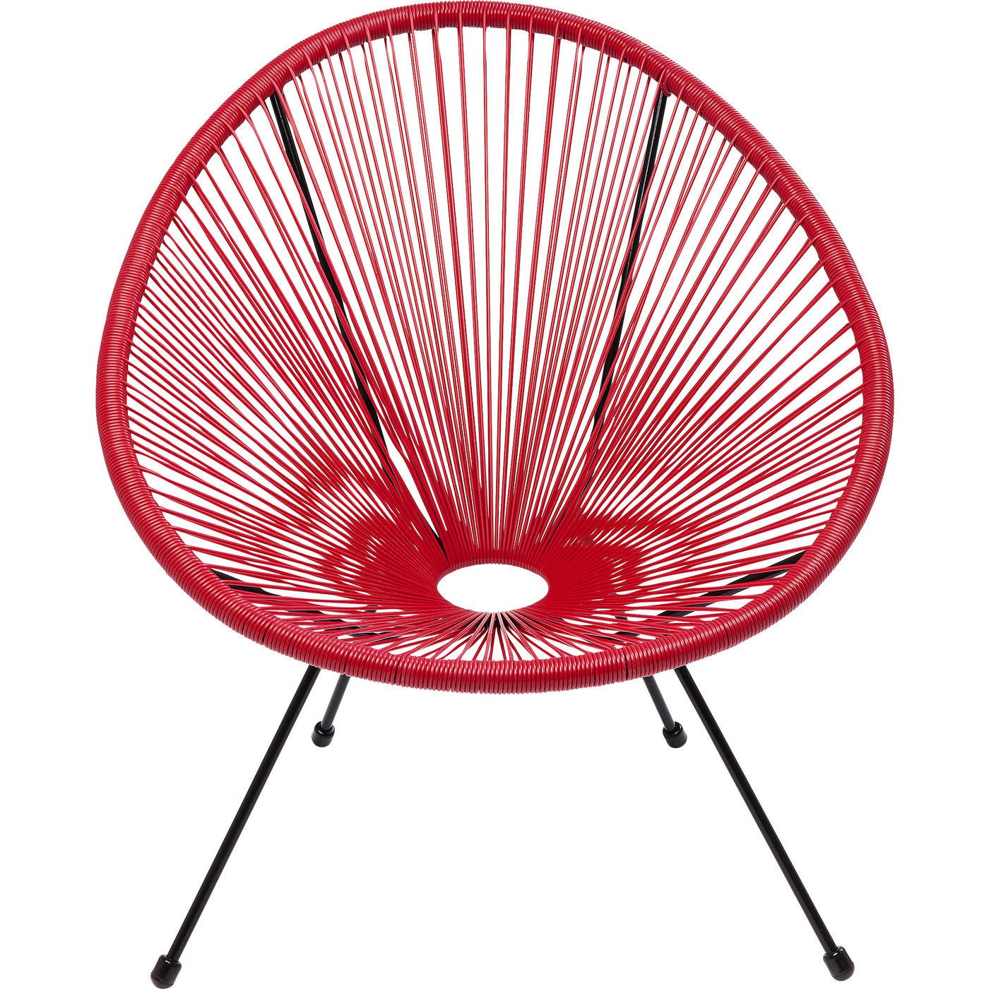 Kare Design Tuinfauteuil Acapulco rood
